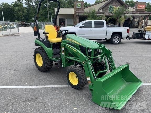 John Deere 2025R Naudoti kompaktiški traktoriai