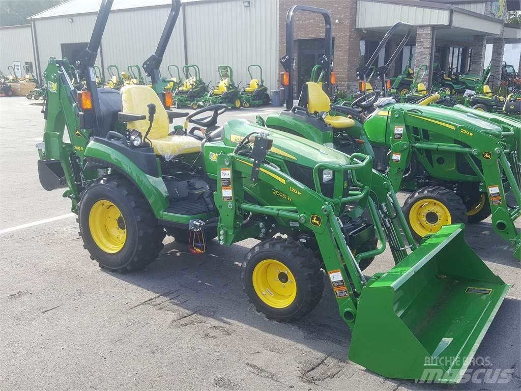John Deere 2025R Naudoti kompaktiški traktoriai