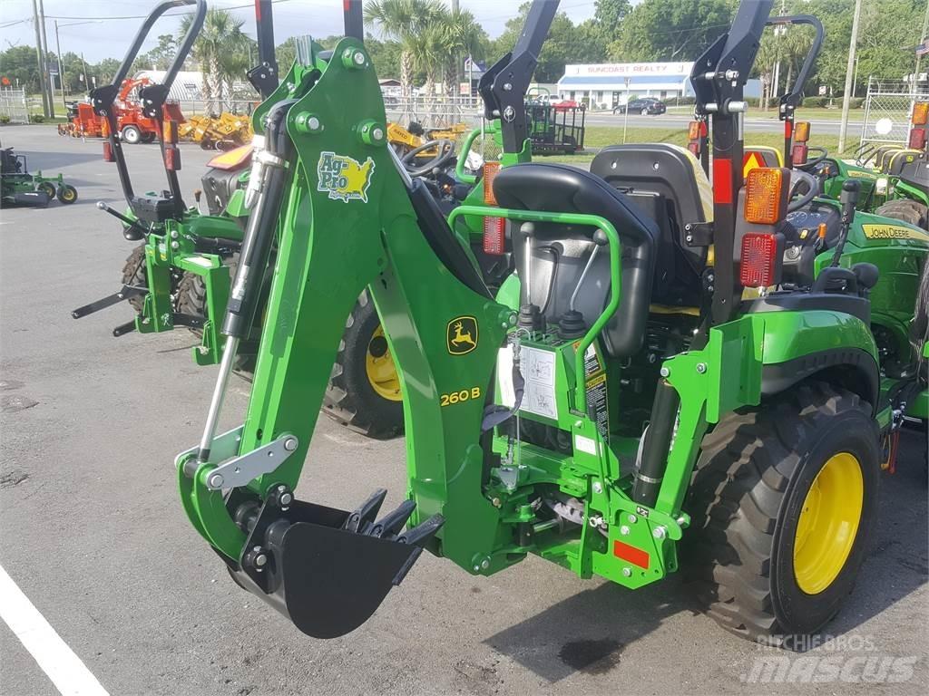 John Deere 2025R Naudoti kompaktiški traktoriai