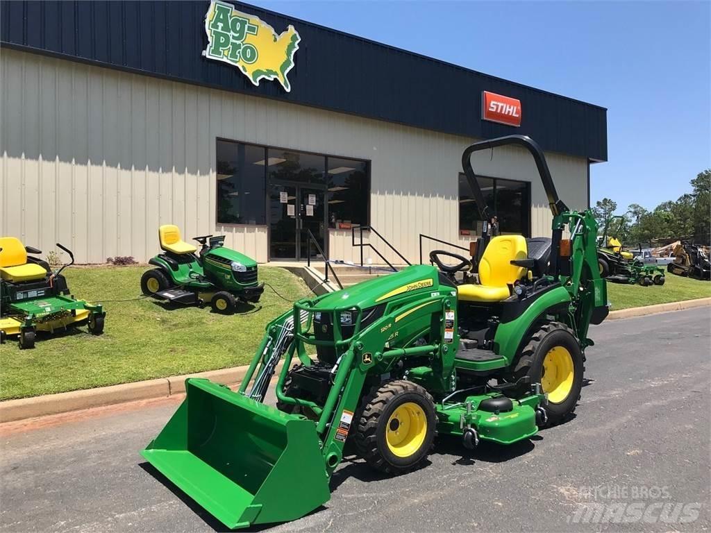 John Deere 2025R Naudoti kompaktiški traktoriai