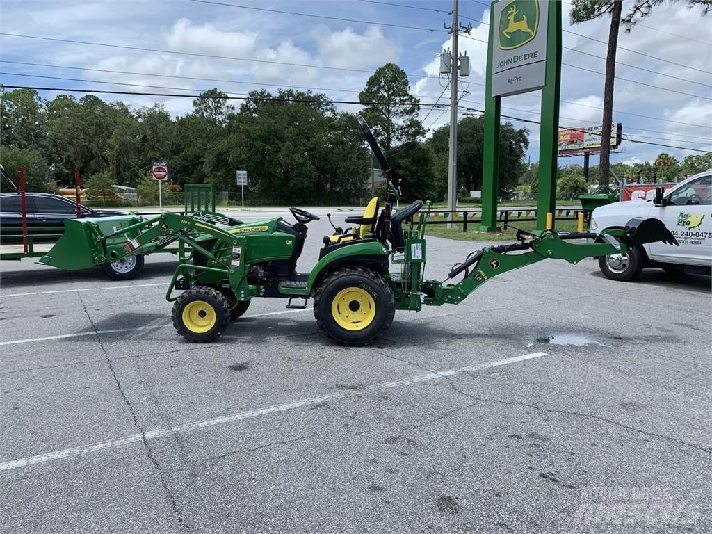 John Deere 2025R Naudoti kompaktiški traktoriai