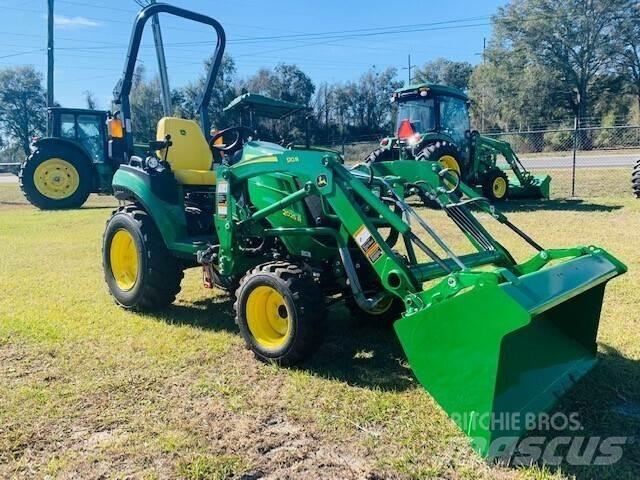 John Deere 2025R Naudoti kompaktiški traktoriai