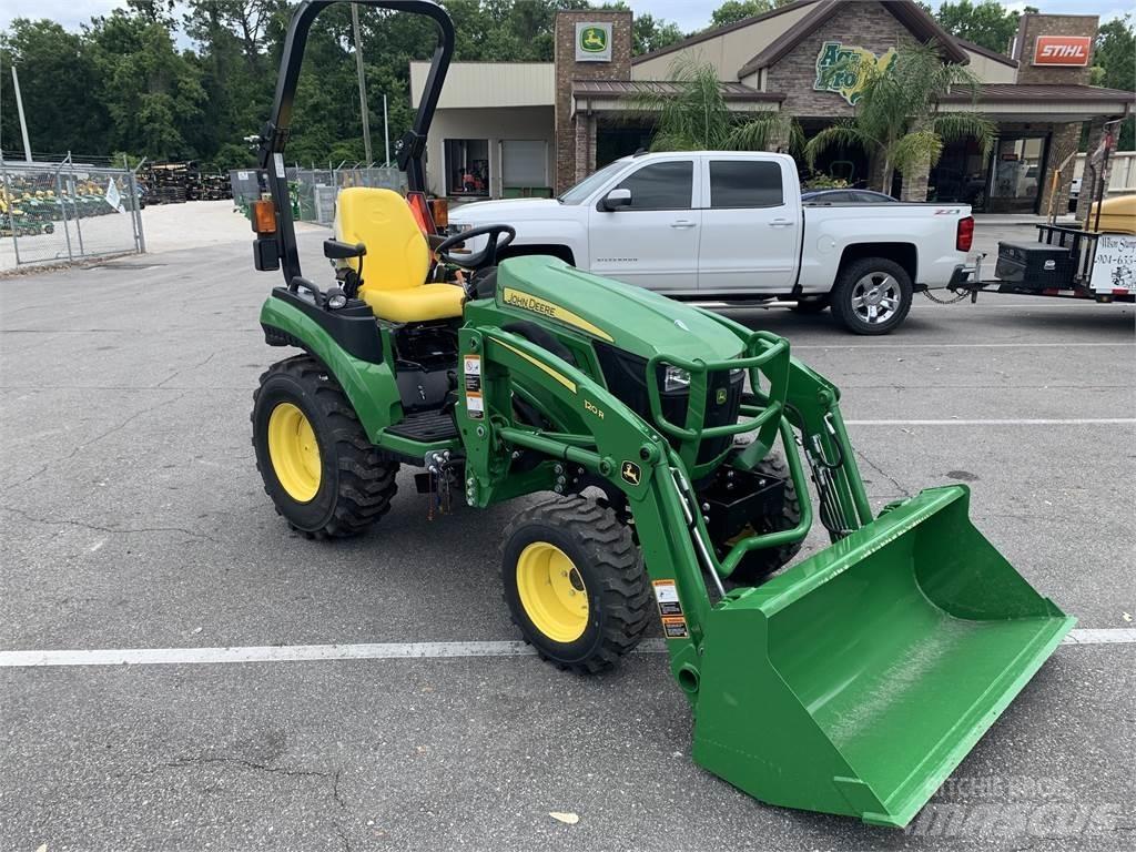 John Deere 2025R Naudoti kompaktiški traktoriai