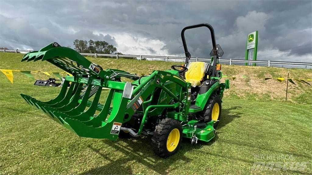 John Deere 2025R Naudoti kompaktiški traktoriai