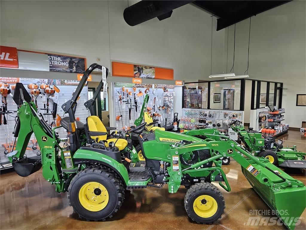 John Deere 2025R Naudoti kompaktiški traktoriai