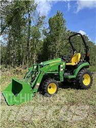 John Deere 2025R Naudoti kompaktiški traktoriai