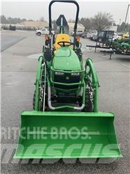 John Deere 2025R Naudoti kompaktiški traktoriai