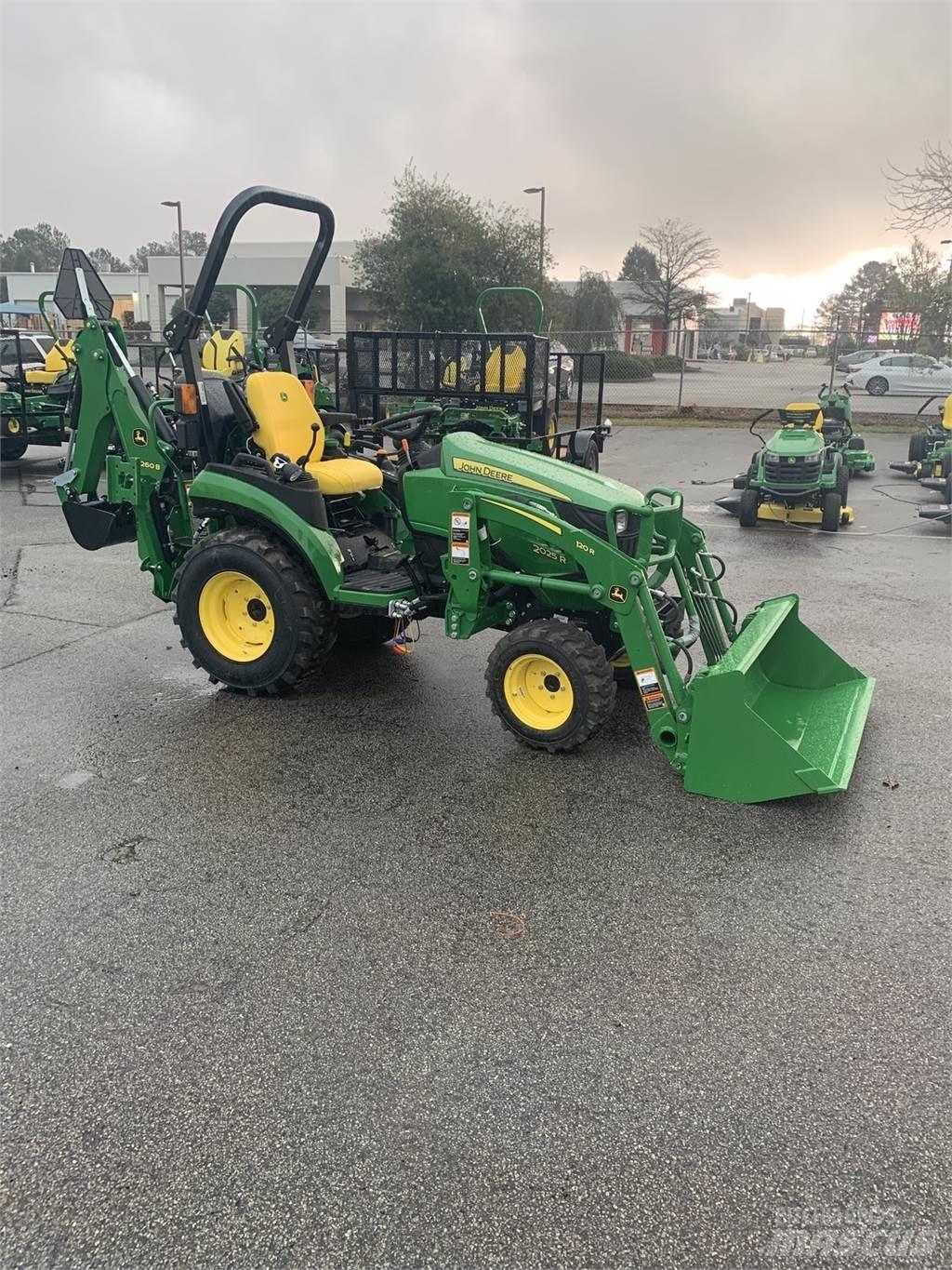 John Deere 2025R Naudoti kompaktiški traktoriai