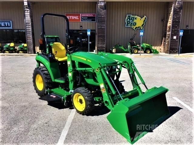 John Deere 2038R Naudoti kompaktiški traktoriai