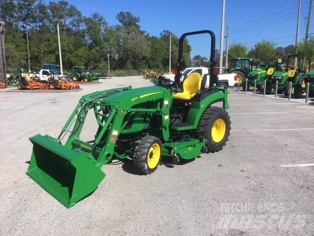 John Deere 2038R Naudoti kompaktiški traktoriai