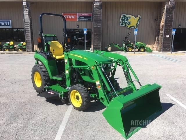 John Deere 2038R Naudoti kompaktiški traktoriai