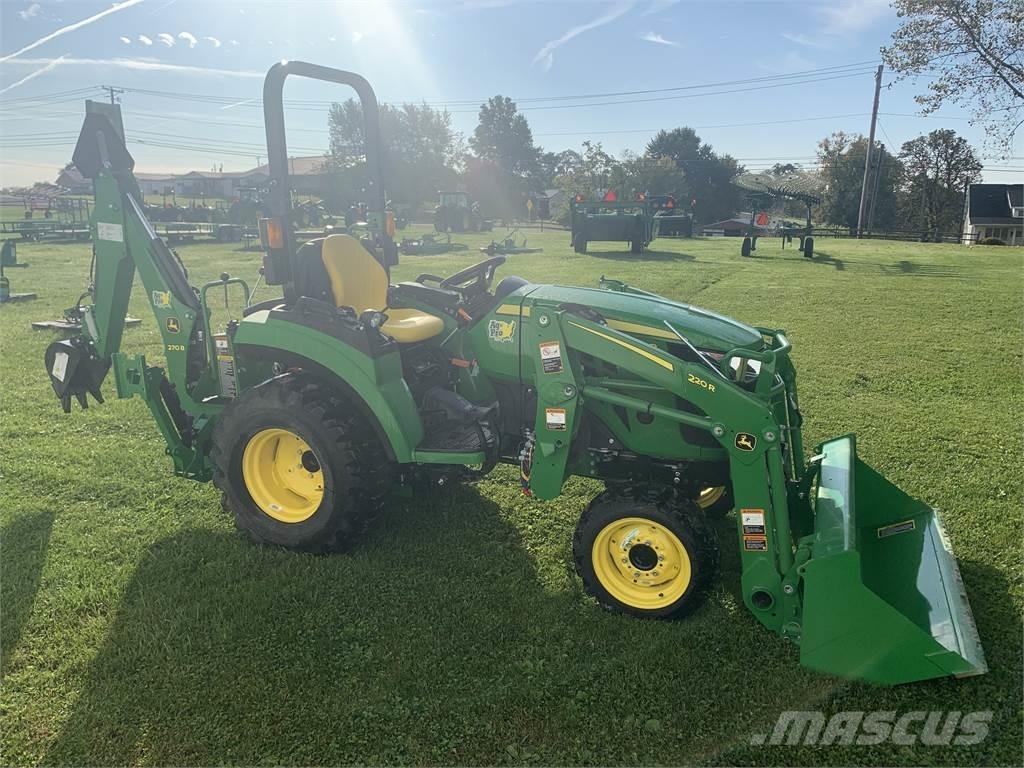 John Deere 2038R Naudoti kompaktiški traktoriai