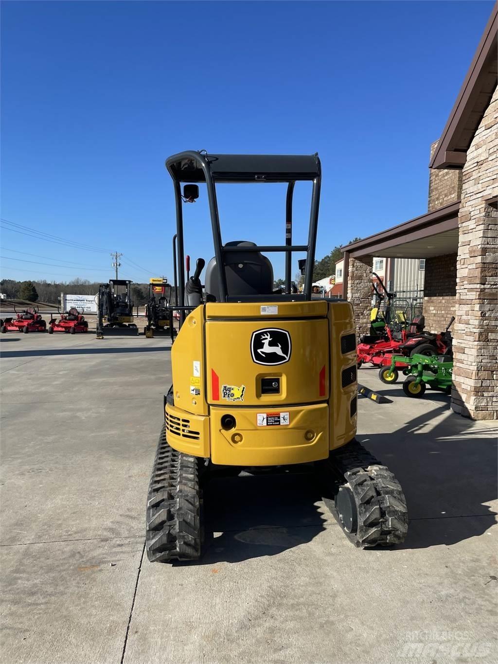 John Deere 26 P Mini ekskavatoriai < 7 t