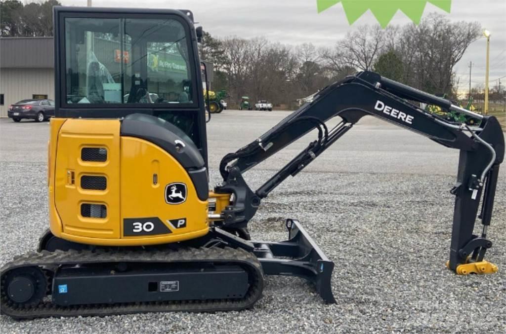 John Deere 30 P Mini ekskavatoriai < 7 t