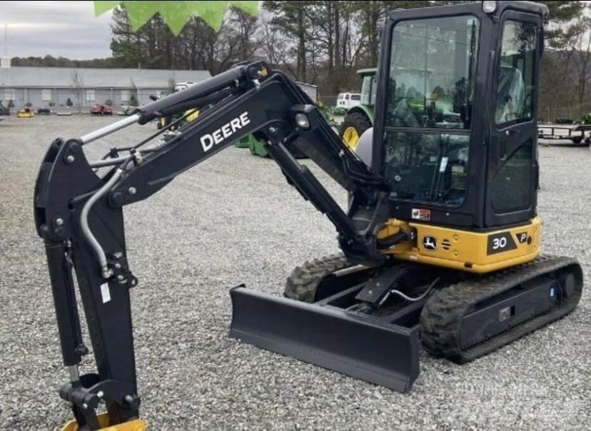 John Deere 30 P Mini ekskavatoriai < 7 t