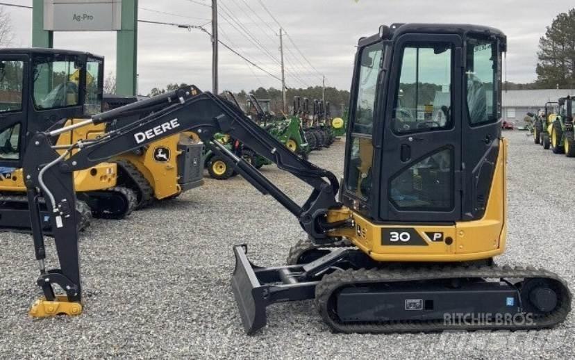 John Deere 30 P Mini ekskavatoriai < 7 t