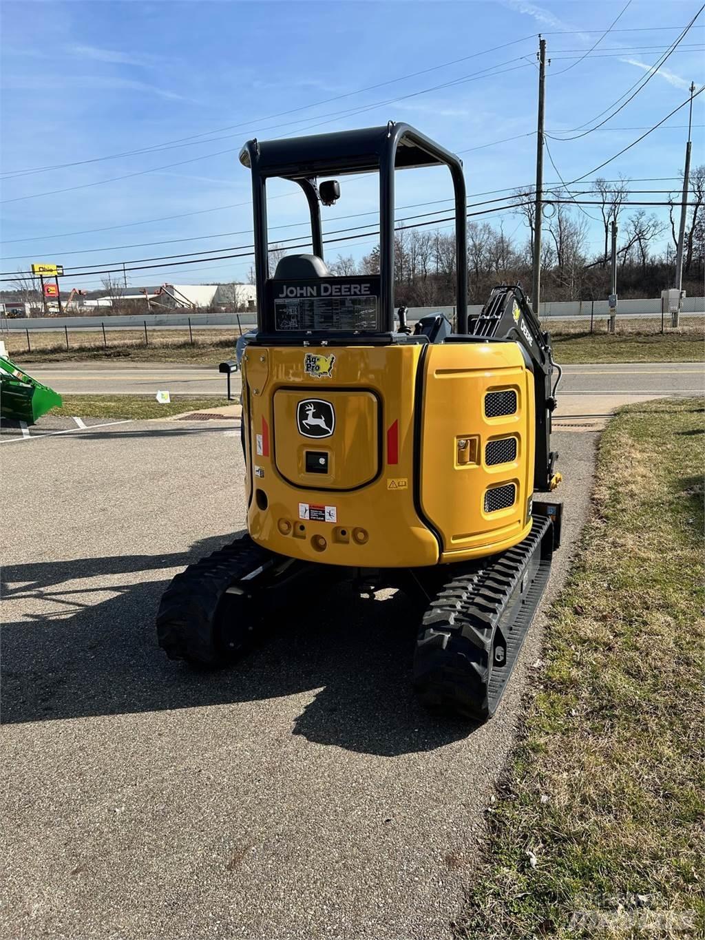 John Deere 30 P Mini ekskavatoriai < 7 t