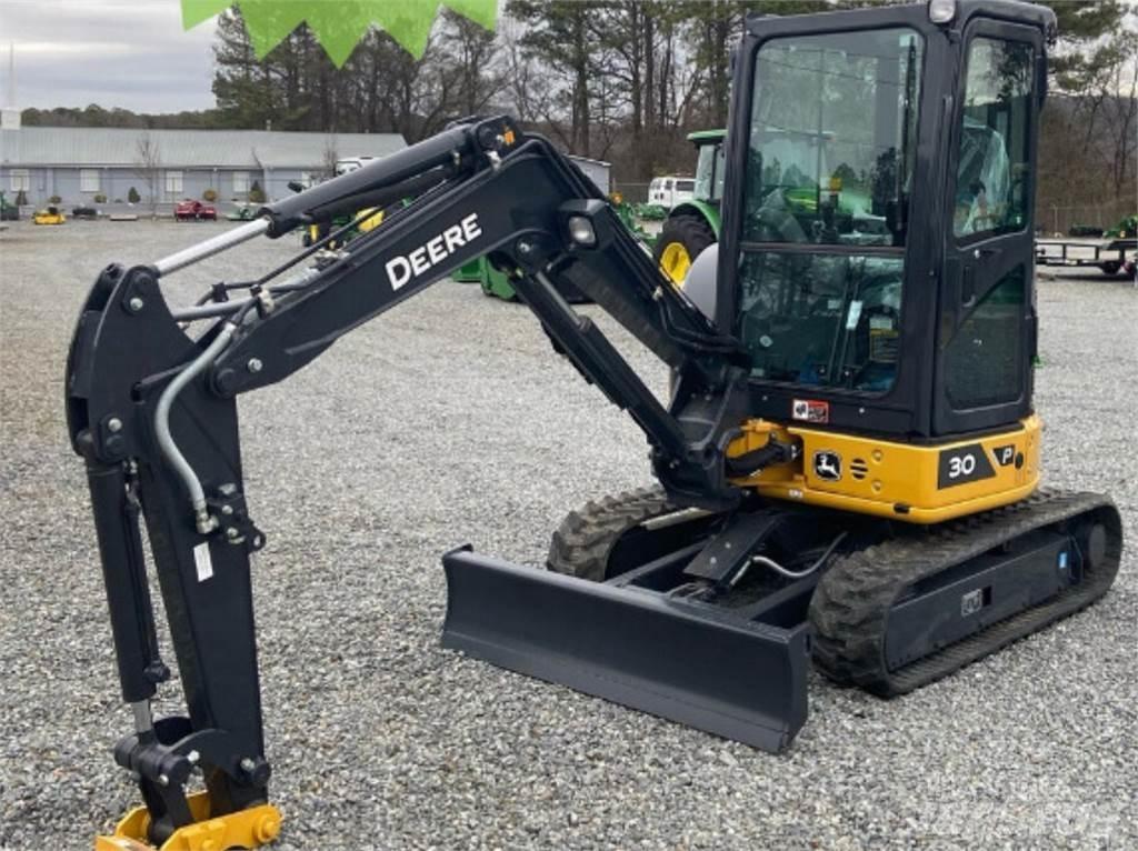 John Deere 30 P Mini ekskavatoriai < 7 t