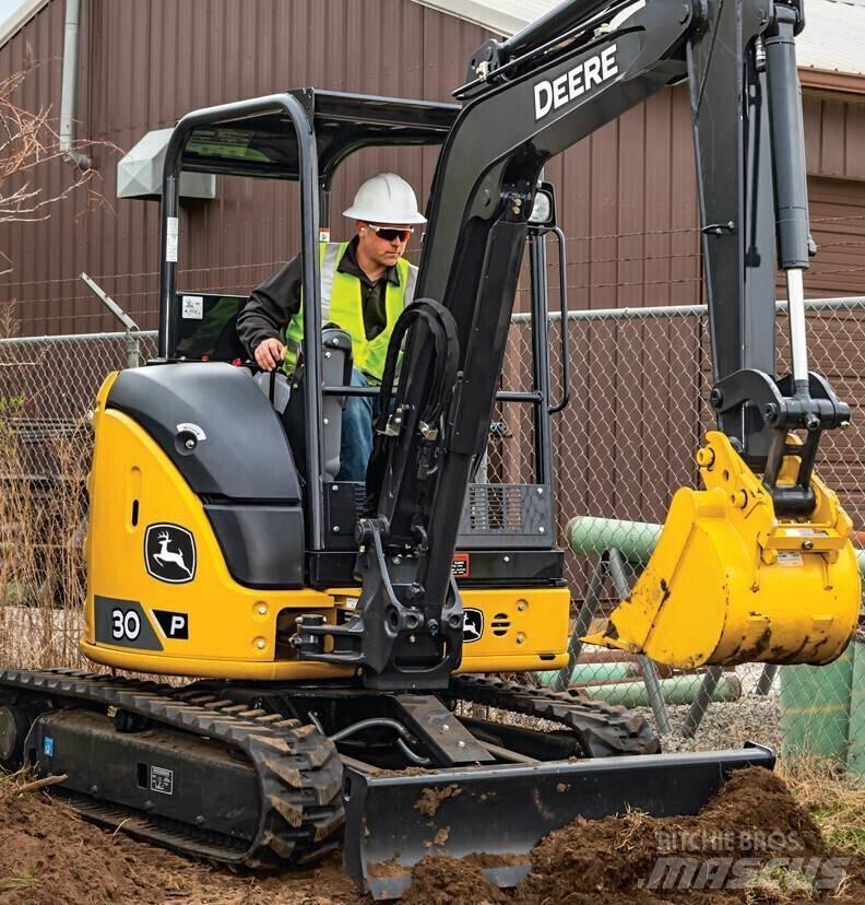 John Deere 30 P Mini ekskavatoriai < 7 t