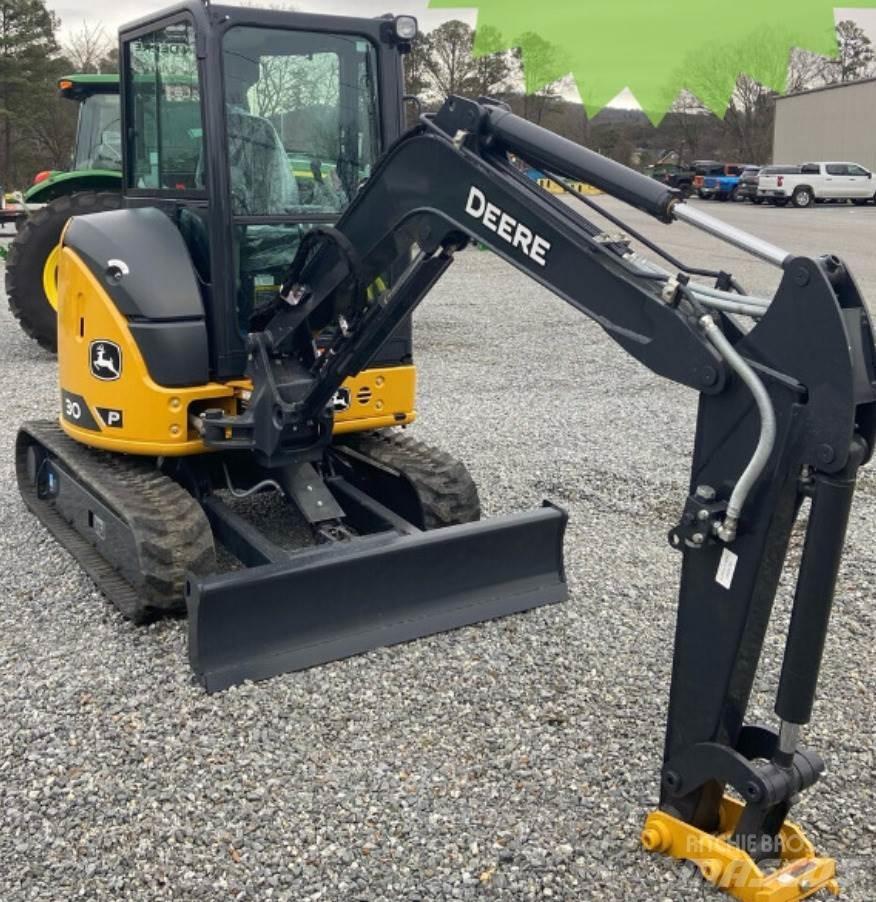 John Deere 30 P Mini ekskavatoriai < 7 t