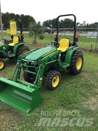 John Deere 3025E Naudoti kompaktiški traktoriai