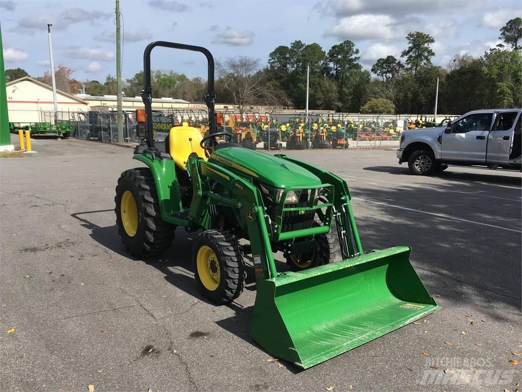 John Deere 3025E Naudoti kompaktiški traktoriai