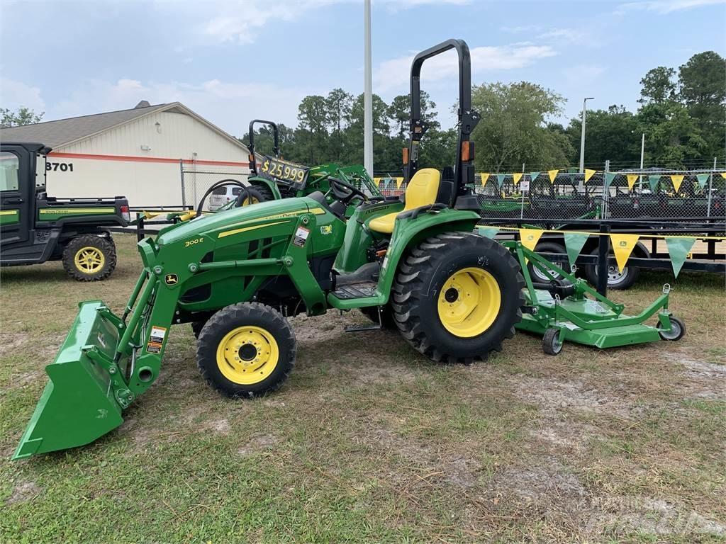 John Deere 3025E Naudoti kompaktiški traktoriai
