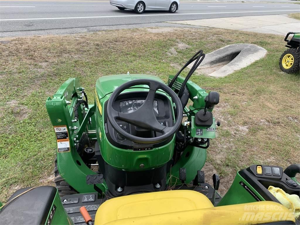 John Deere 3025E Naudoti kompaktiški traktoriai