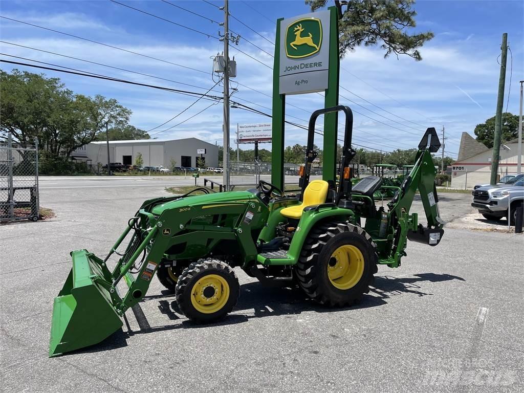 John Deere 3025E Naudoti kompaktiški traktoriai