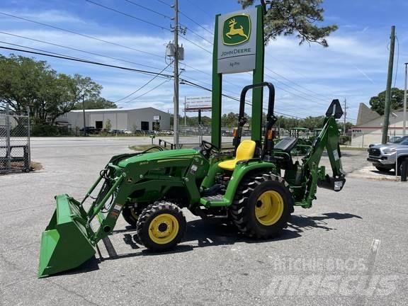 John Deere 3025E Naudoti kompaktiški traktoriai