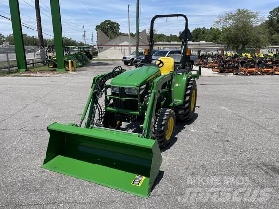 John Deere 3025E Naudoti kompaktiški traktoriai