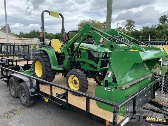 John Deere 3025E Naudoti kompaktiški traktoriai