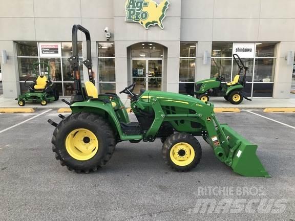 John Deere 3025E Naudoti kompaktiški traktoriai