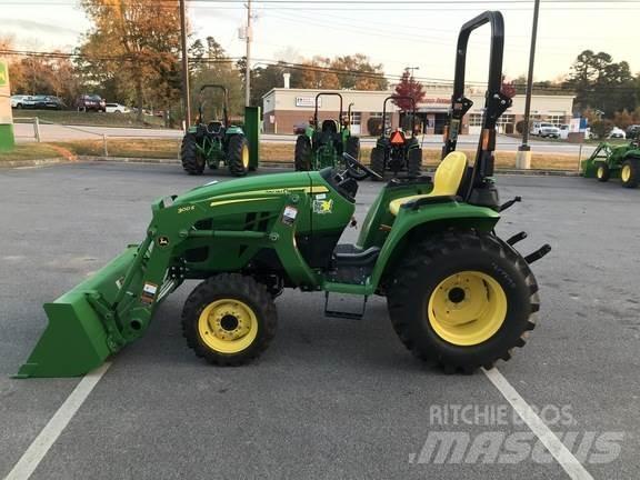 John Deere 3025E Naudoti kompaktiški traktoriai