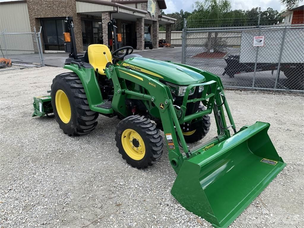John Deere 3025E Naudoti kompaktiški traktoriai