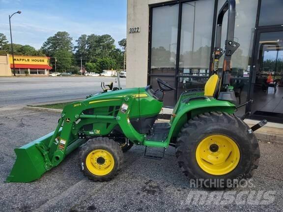 John Deere 3025E Naudoti kompaktiški traktoriai