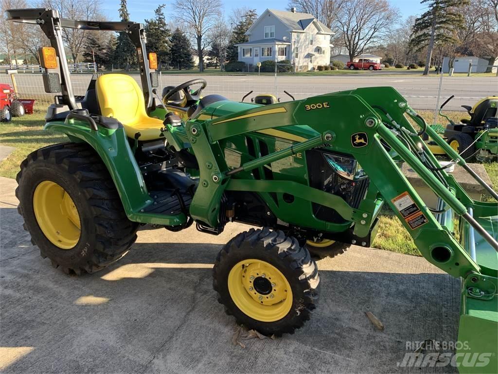 John Deere 3025E Naudoti kompaktiški traktoriai