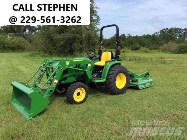 John Deere 3025E Naudoti kompaktiški traktoriai