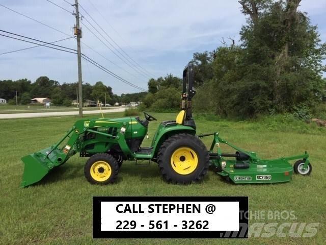 John Deere 3025E Naudoti kompaktiški traktoriai