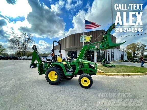 John Deere 3025E Naudoti kompaktiški traktoriai