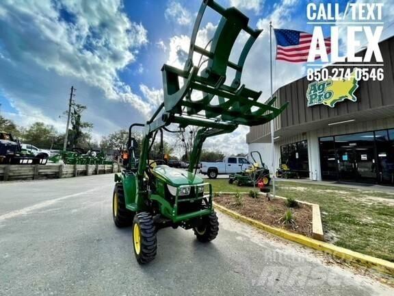 John Deere 3025E Naudoti kompaktiški traktoriai