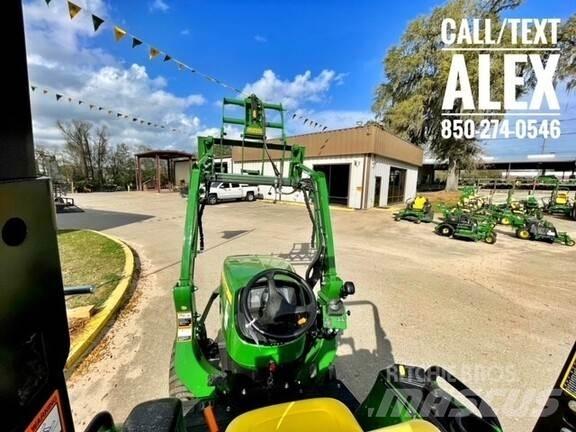 John Deere 3025E Naudoti kompaktiški traktoriai