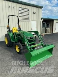 John Deere 3025E Naudoti kompaktiški traktoriai