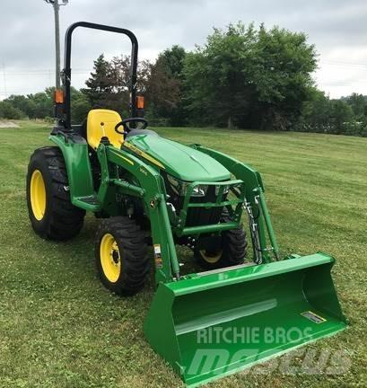 John Deere 3025E Naudoti kompaktiški traktoriai