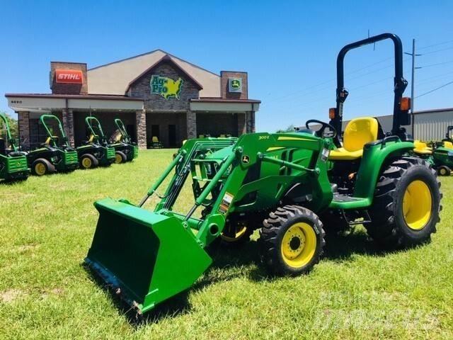 John Deere 3025E Naudoti kompaktiški traktoriai