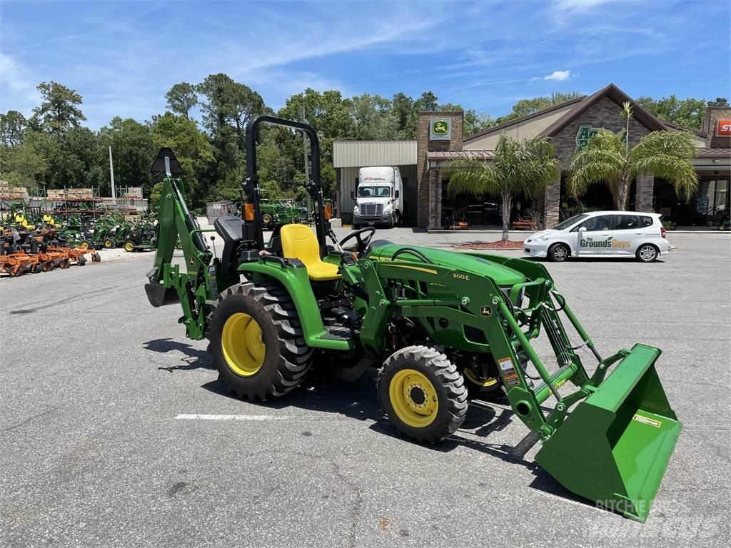 John Deere 3025E Naudoti kompaktiški traktoriai
