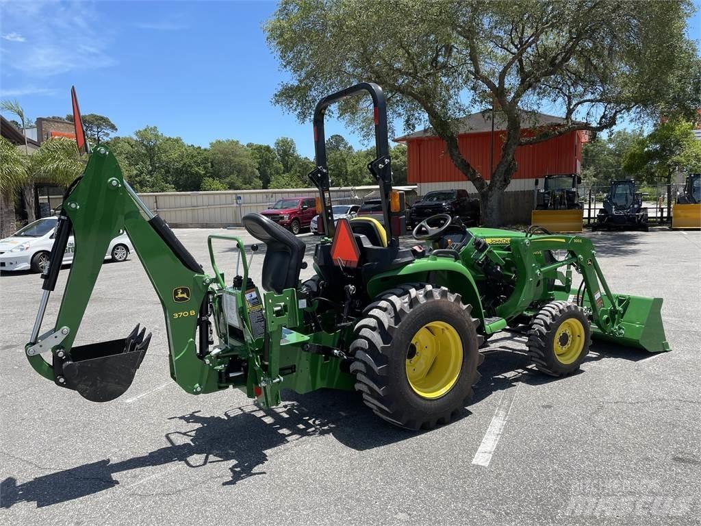 John Deere 3025E Naudoti kompaktiški traktoriai