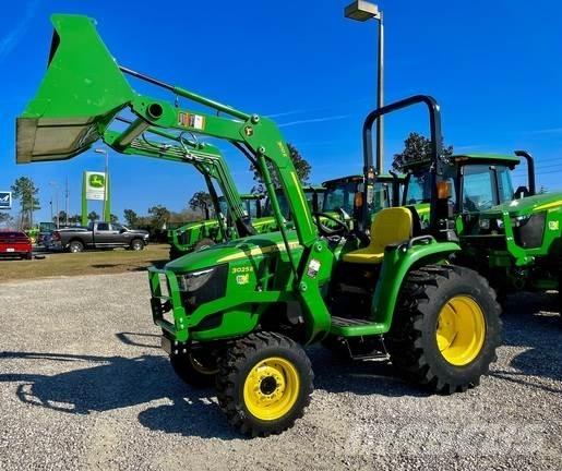 John Deere 3025E Naudoti kompaktiški traktoriai