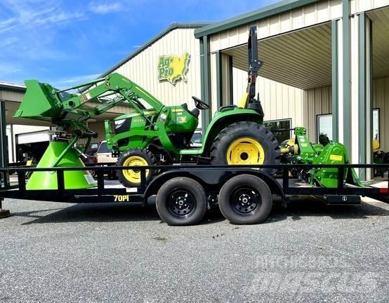John Deere 3025E Naudoti kompaktiški traktoriai
