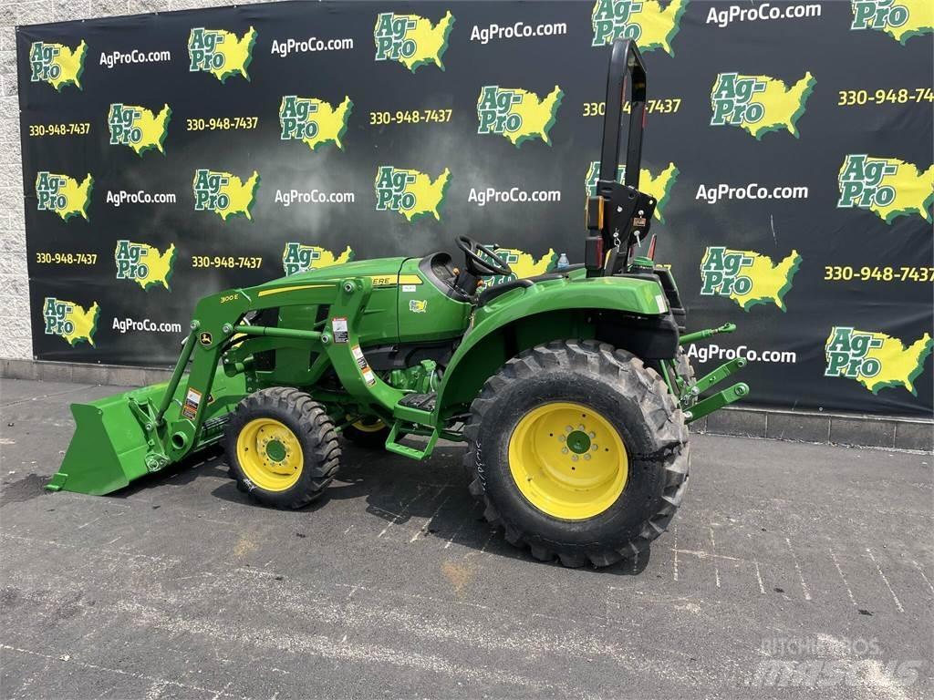 John Deere 3025E Naudoti kompaktiški traktoriai